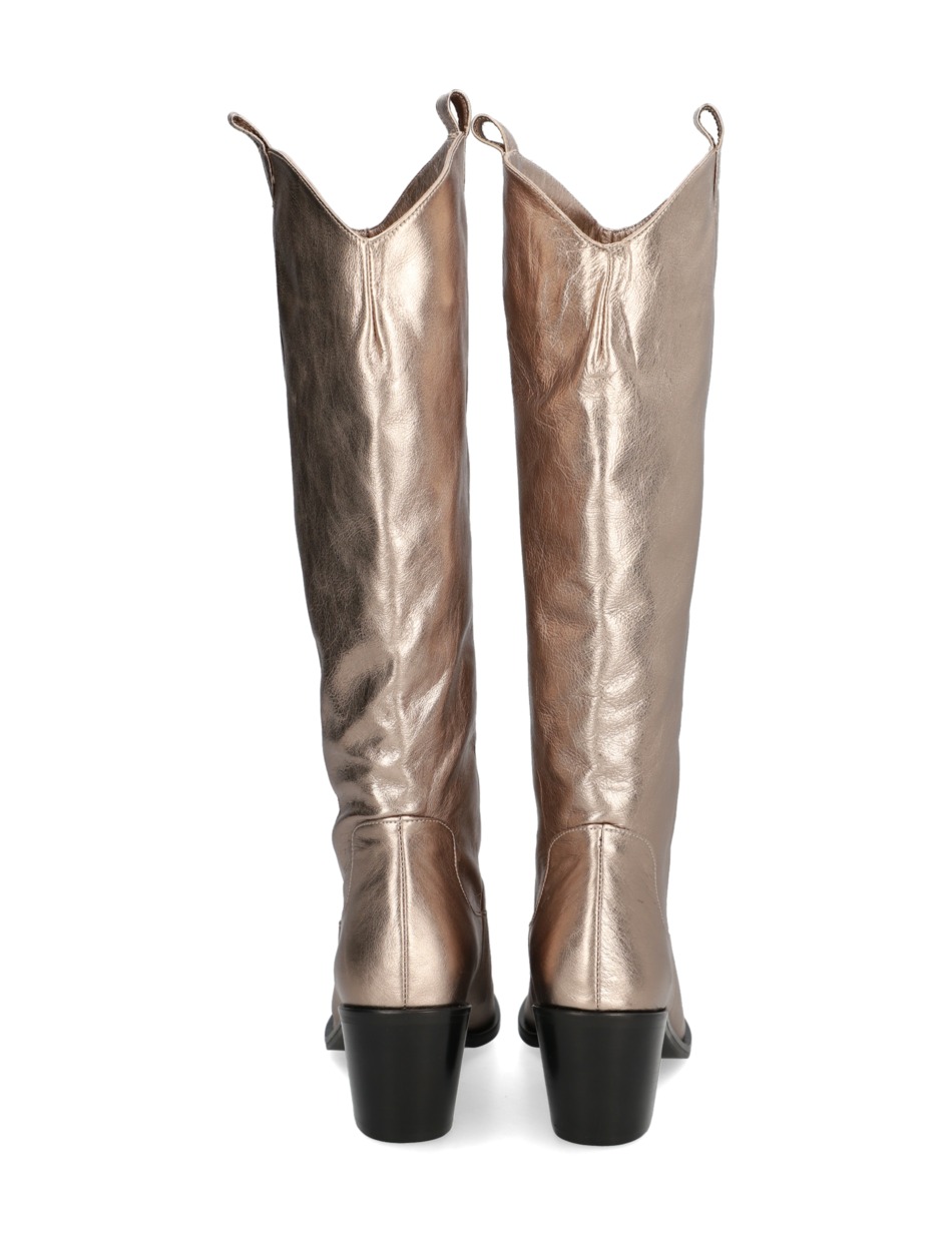 Glattleder Stiefel