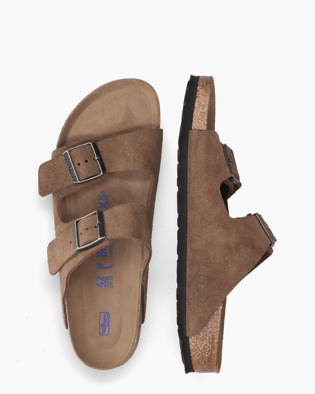 Birkenstock Arizona Donkerbruin Herenslippers