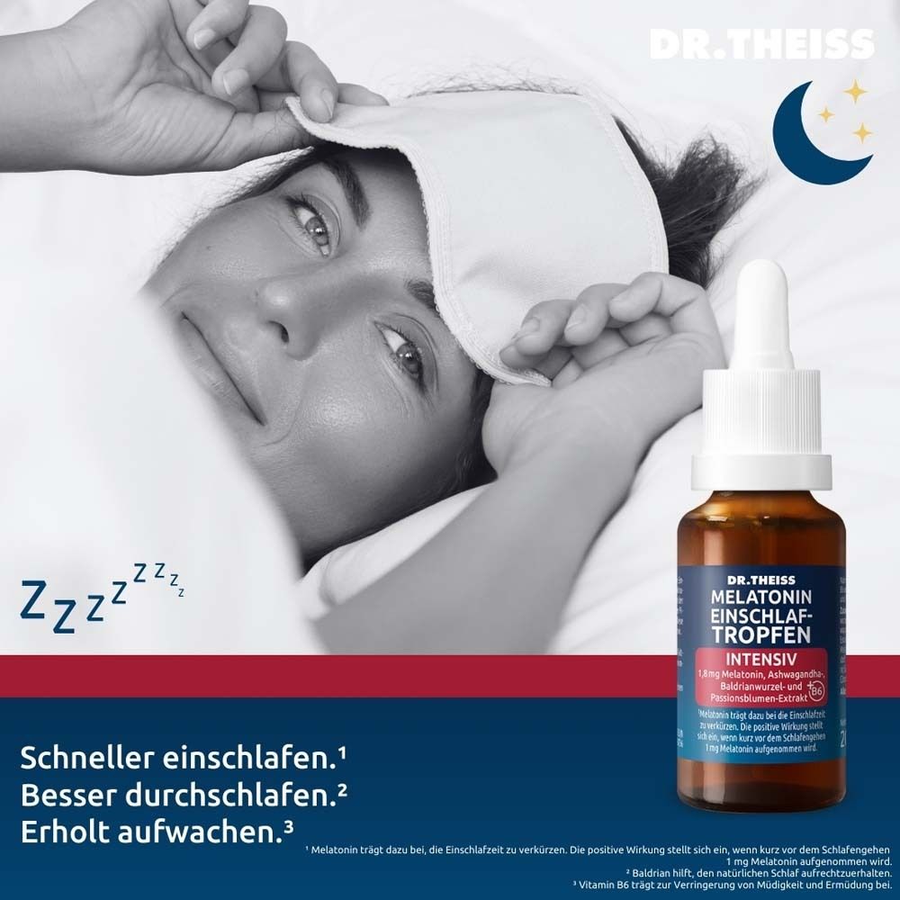 DR.THEISS Melatonin Einschlaf-Tropfen intensiv