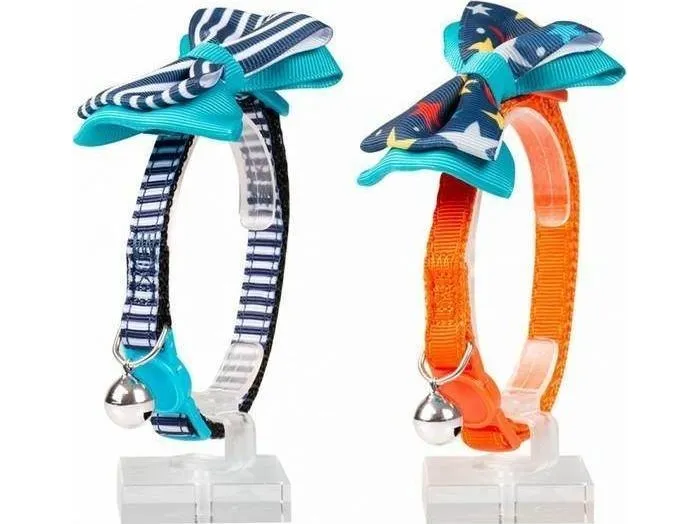 DUVO   DUVO   CAT COLLAR WITH A BOW 20-30cm/10mm 11187
