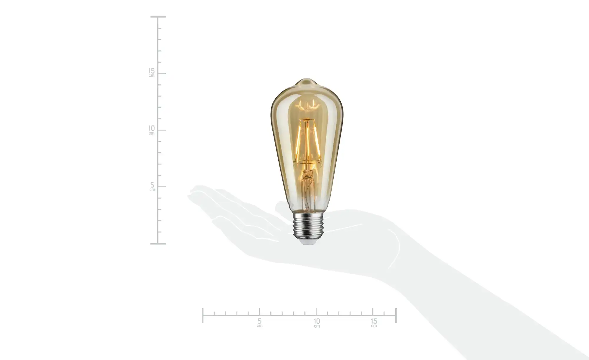 LED Vintage Rustika E27/ 4W gold