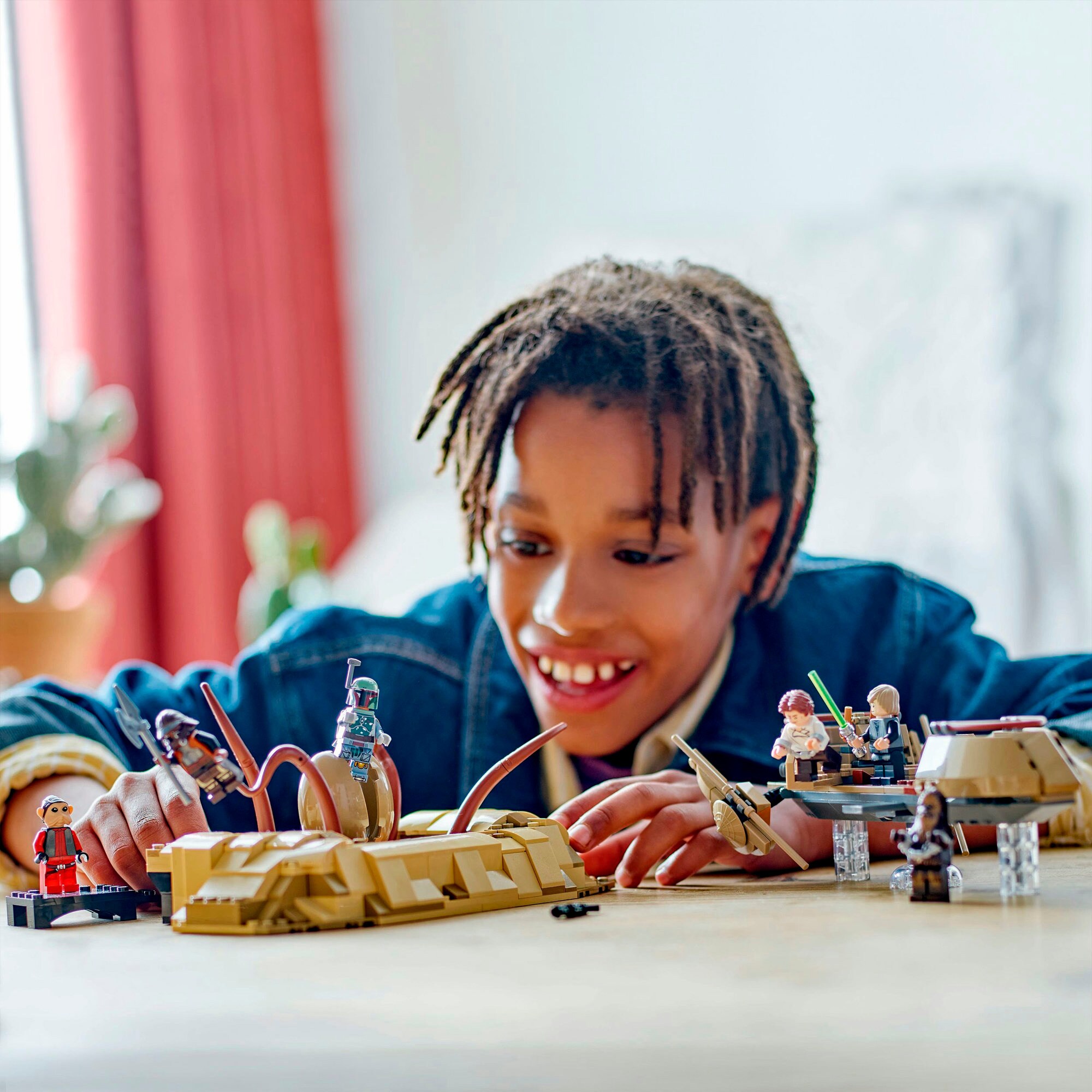 LEGO Konstruktionsspielzeug Star Wars Wüsten-Skiff und Sarlacc-Grube