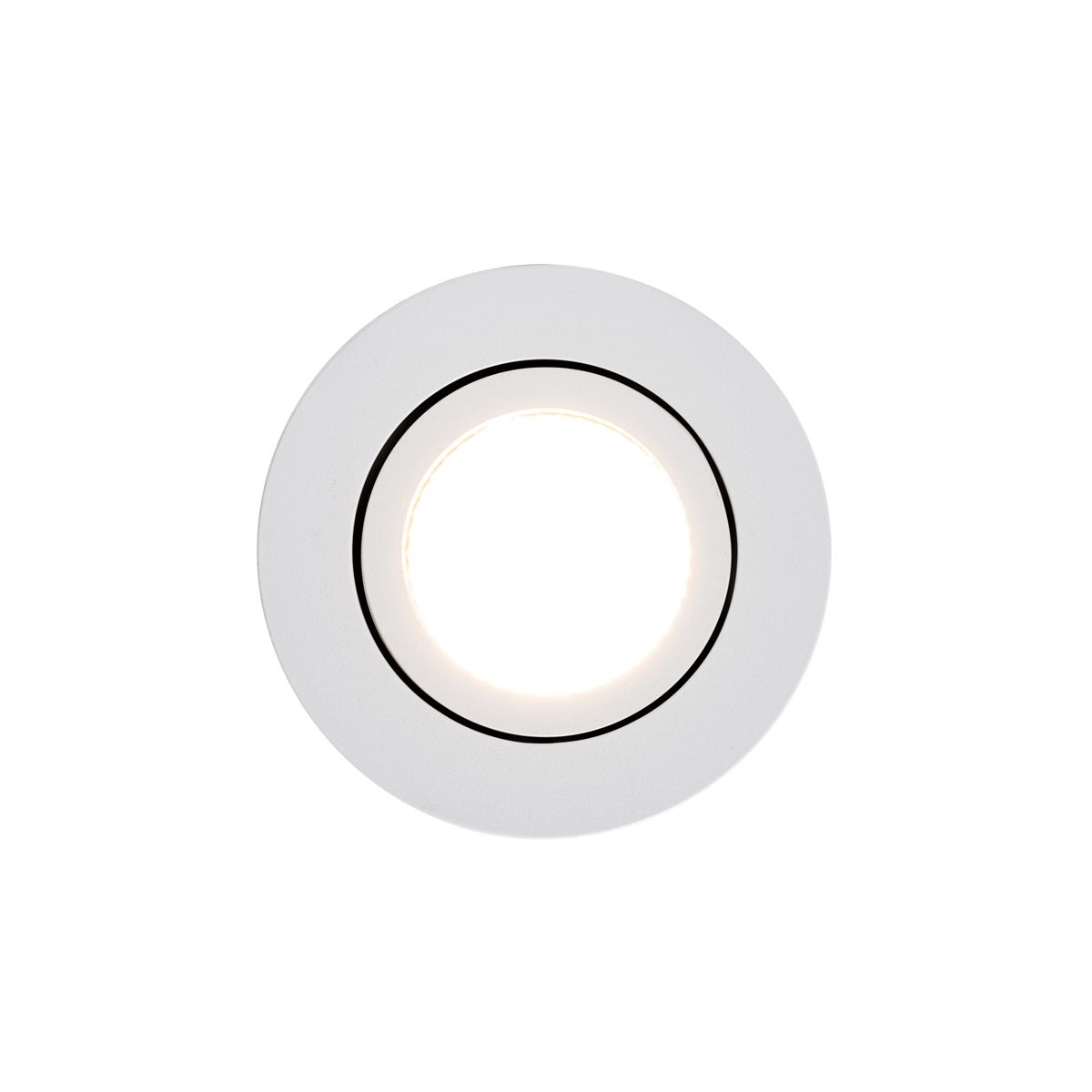 Inbouwspot wit 6,8cm incl. LED 750 lm dimbaar IP65 - Gaius
