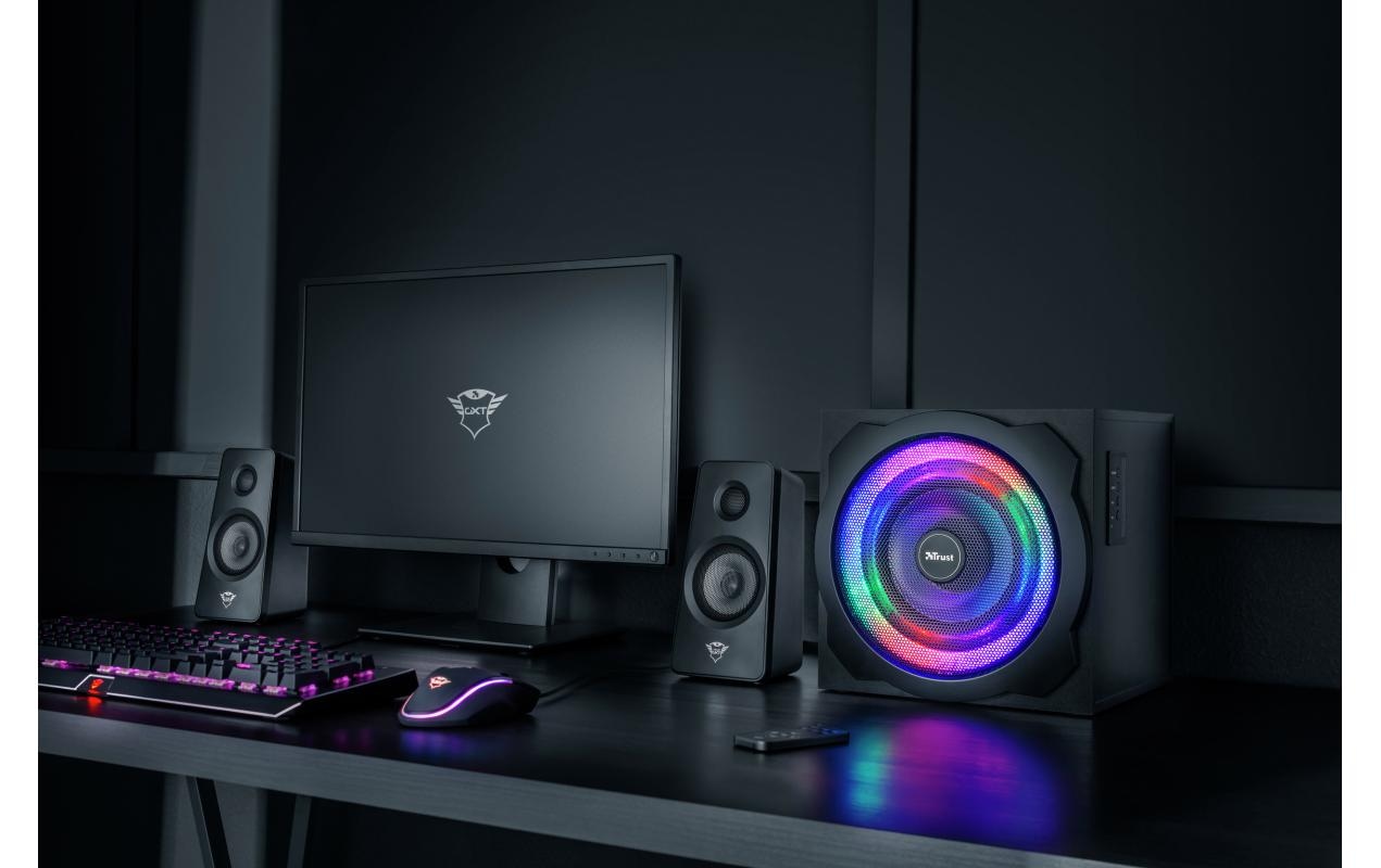 Trust PC-Lautsprecher »GXT 629 Tytan RGB Illuminated 2.1« ( )