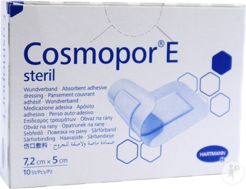 Hartmann Cosmopor E Pansements Stériles Adhésifs 7,2x5cm Pièces 10 (9008911)