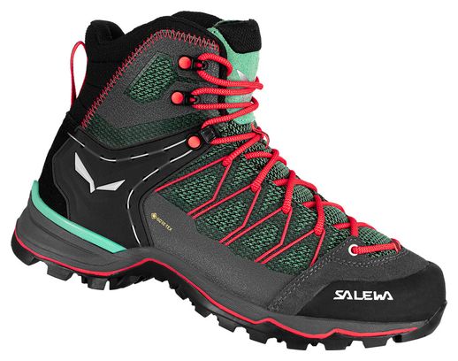 Chaussures de Randonnée Salewa Ws Mtn Trainer Lite Mid Gtx Vert Femme