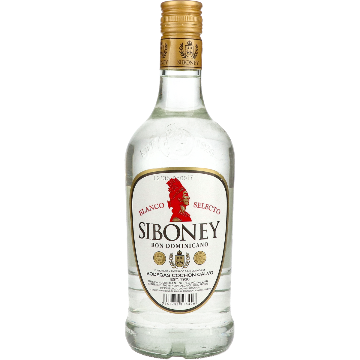 Siboney Blanco Selecto 70 cl