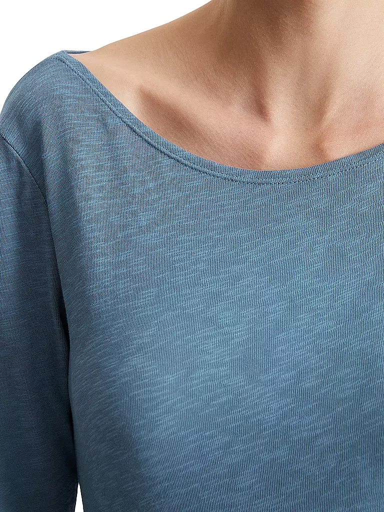 MARC O'POLO Langarmshirt  blau
