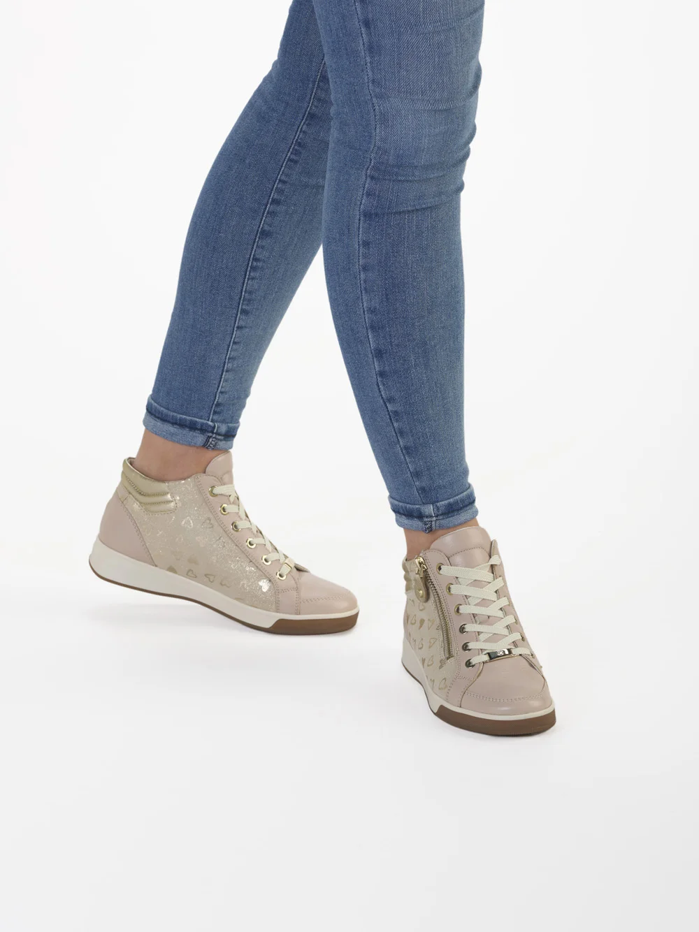 Sneaker Rom shell platin