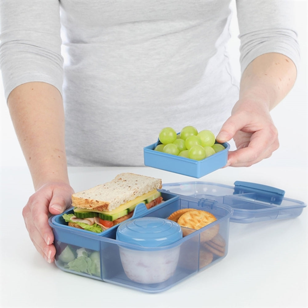 Køb Sistema Bento Cube Madkasse 1,25 L Mountain Blue