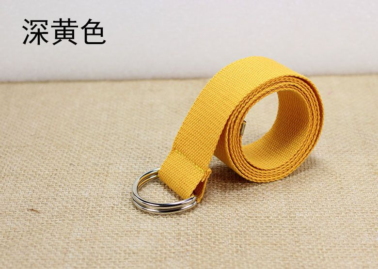 Rofuka - Effen canvas riem zonder gaten
