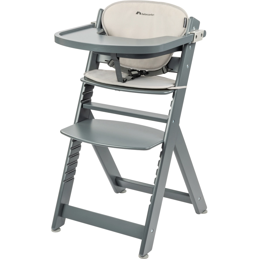 Bebeconfort Hochstuhl Timba mit Kissen Gray Mist