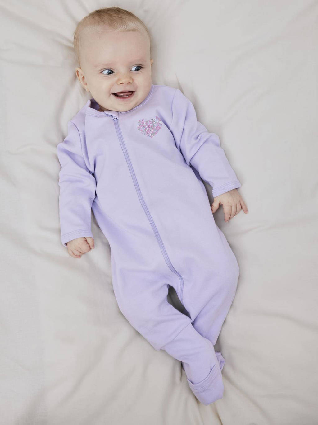 NAME IT pyjama NBFNIGHTSUIT - set van 2 lila