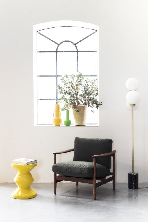 POLSPOTTEN Todd fauteuil groen