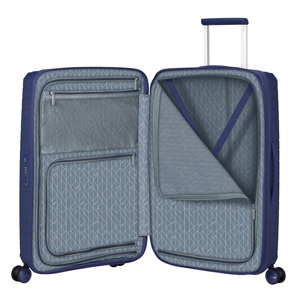 American Tourister Fastforward Spinner 68 EXP Dusk Purple