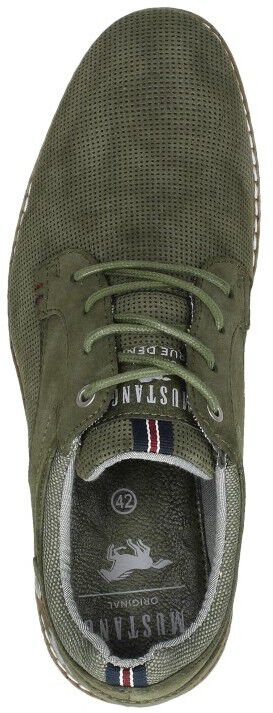 Mustang Veterschoenen Laag groen