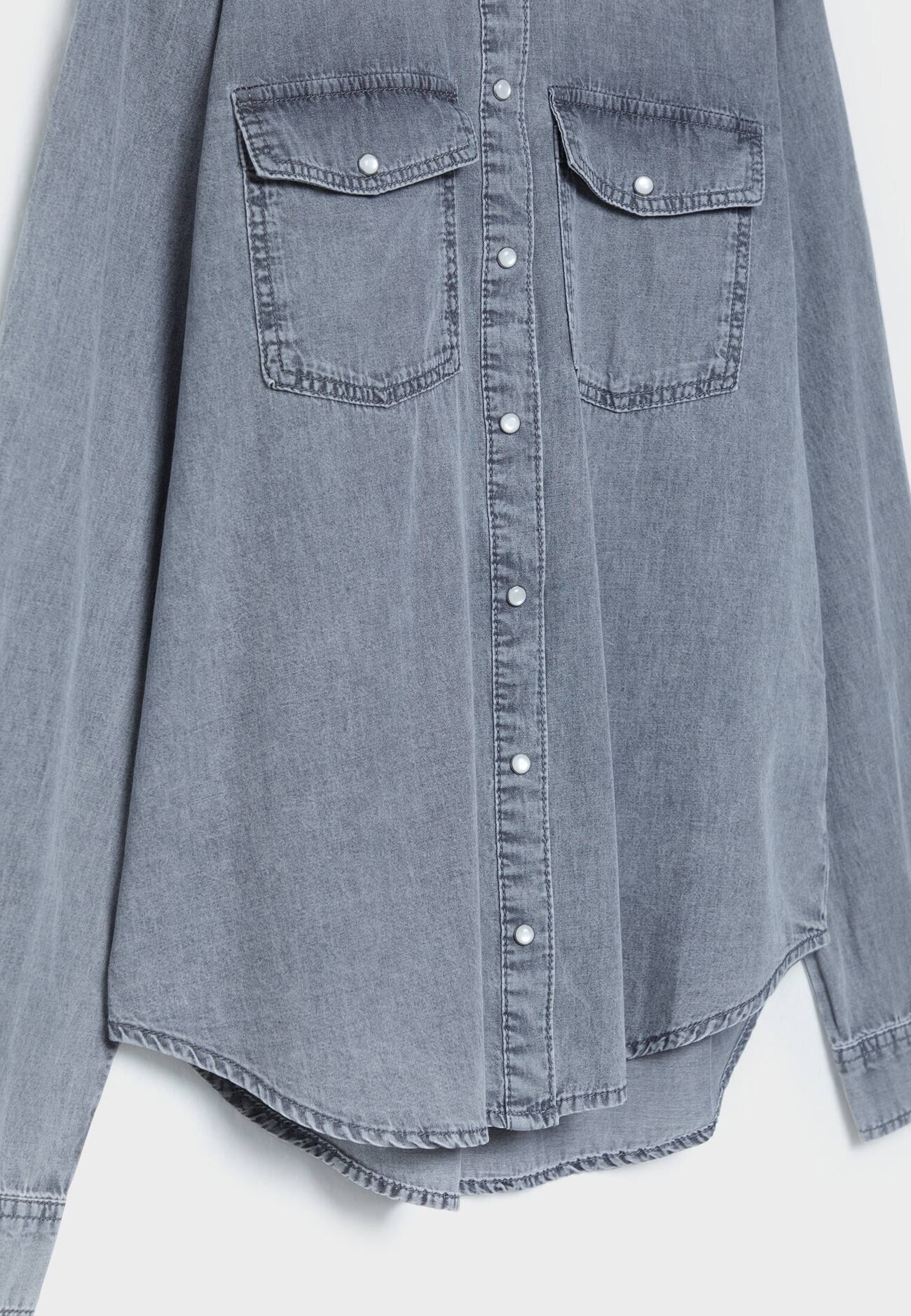Camisa jeans de corte regular