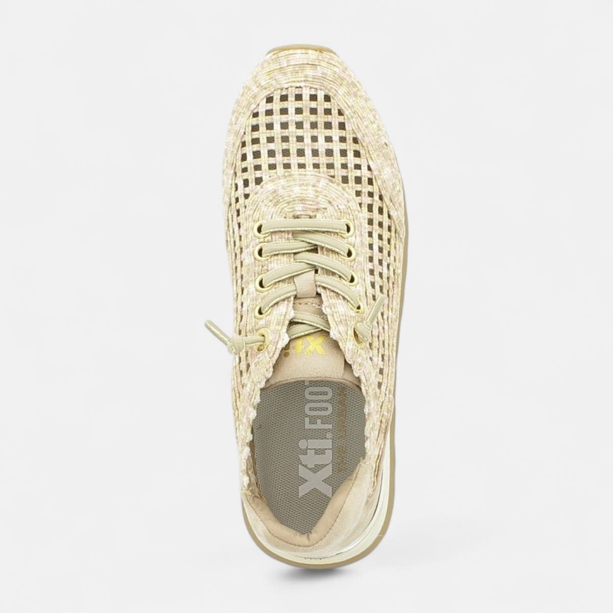 Baskets basses Femme beige