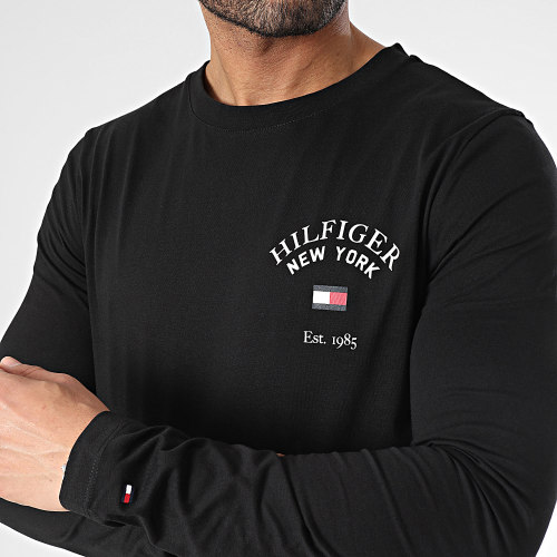 Tee Shirt Manches Longues Arch Varsity 4252 Noir