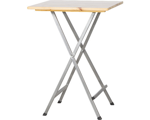 Staande tafel, grenen, 80 x 80 x 118 cm, natuurlijke afwerking