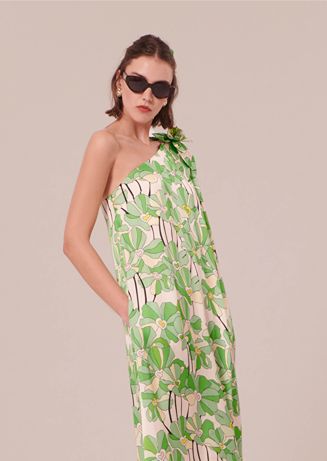 Robe Rekiaverte imprimée à fleurs