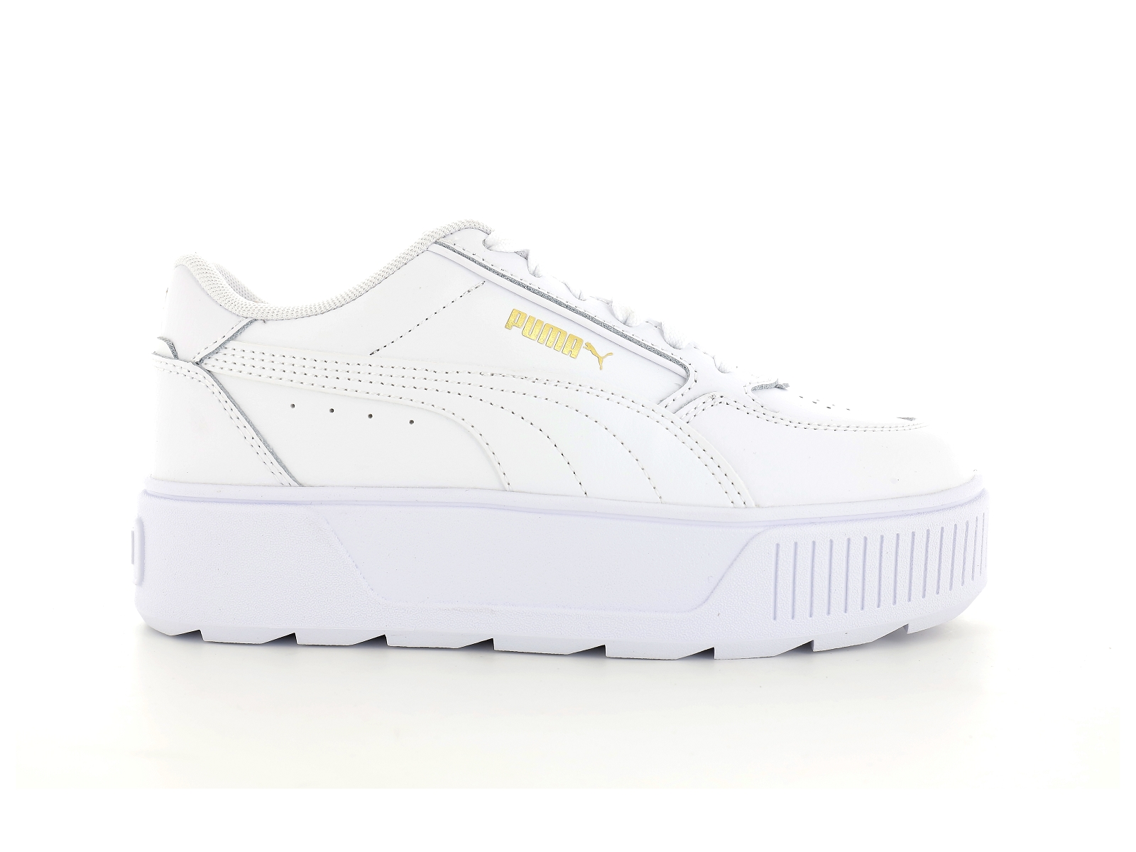 Puma-387212 Matières combinées Blanc