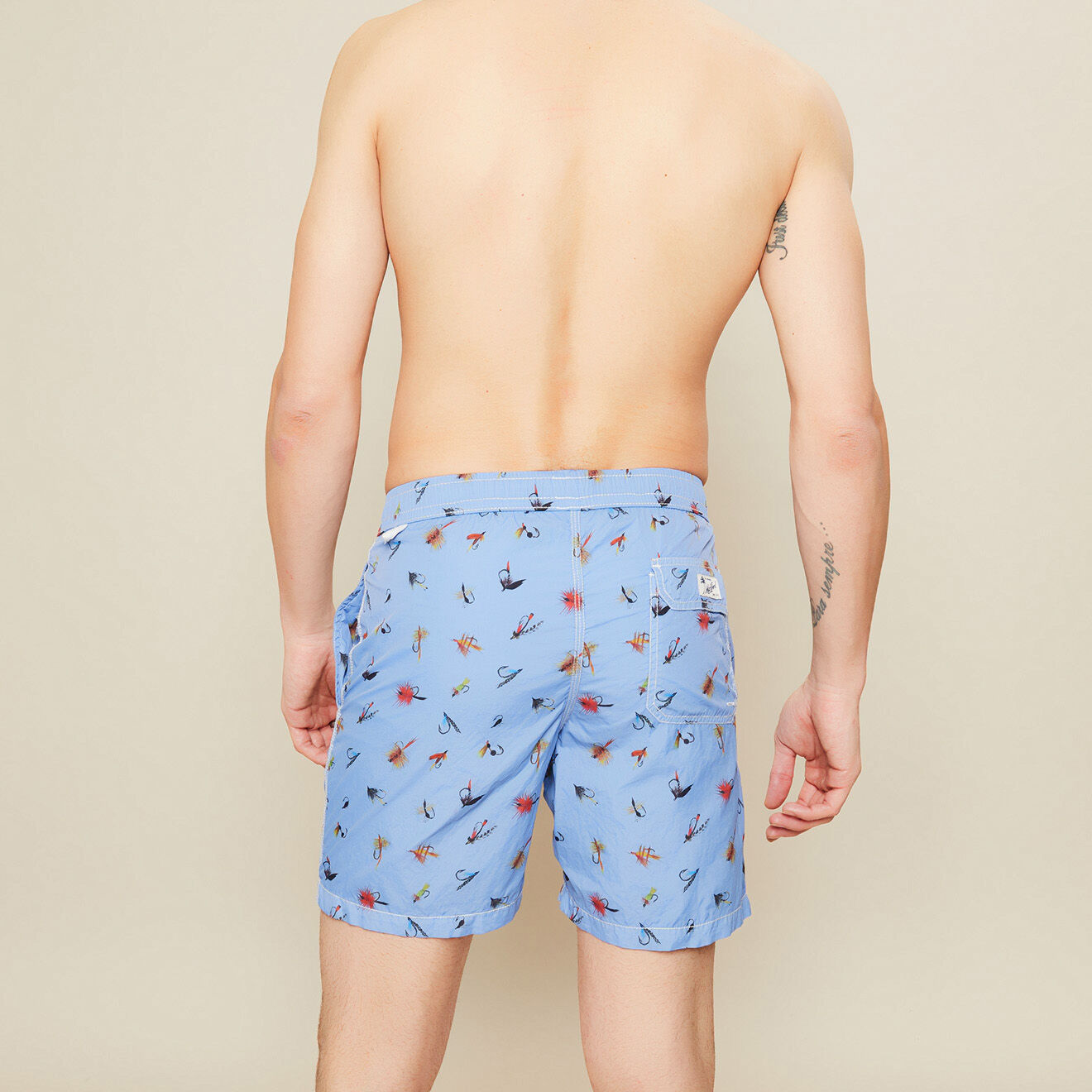 Hartford Short de bain Swim imprimé baltic