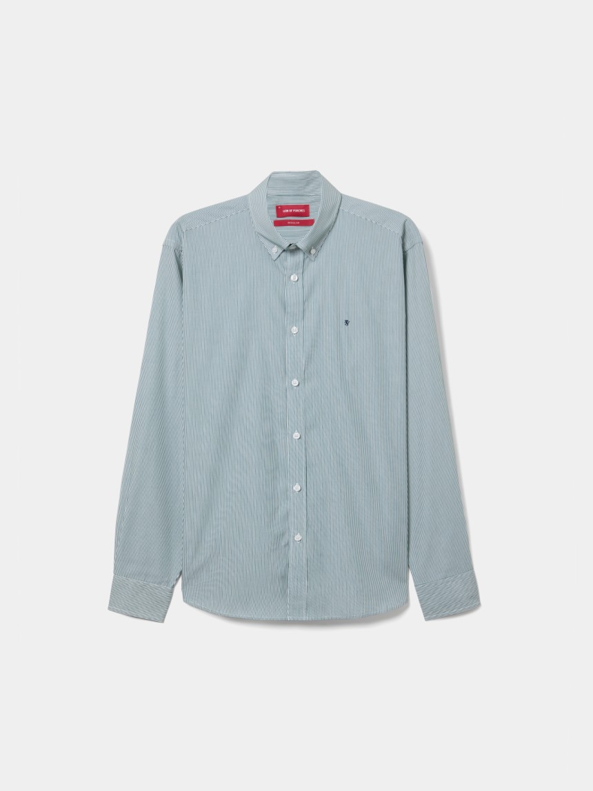 Camisa regular fit de algodão