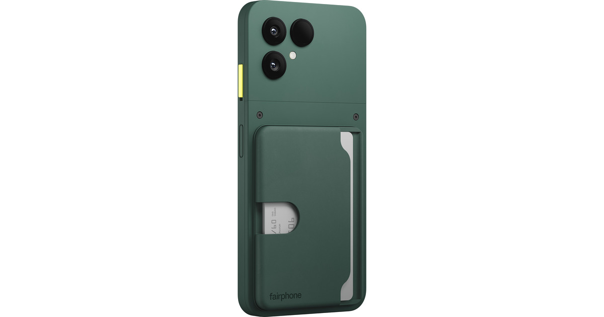 Fairphone(Gen. 6) Pashouder kaarthouder  (Groen)