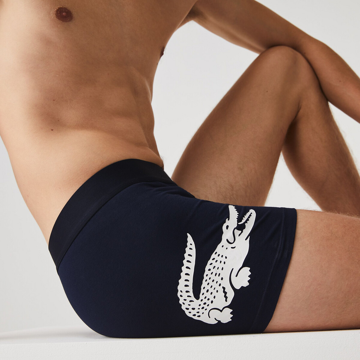 LACOSTE<br>Conjunto de 3 cuecas boxer