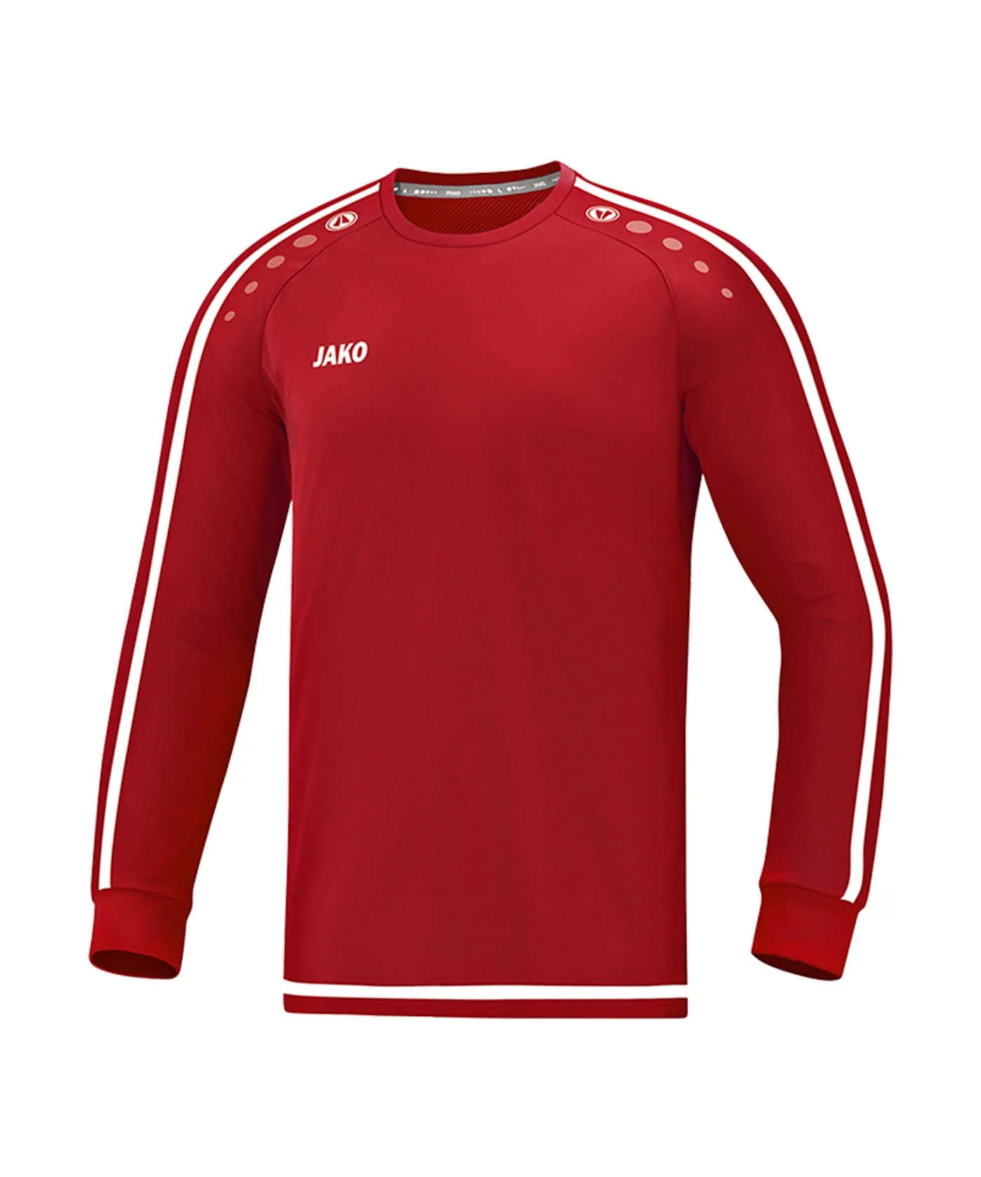 JAKO Striker 2.0 Trikot langarm Rot Weiss F11