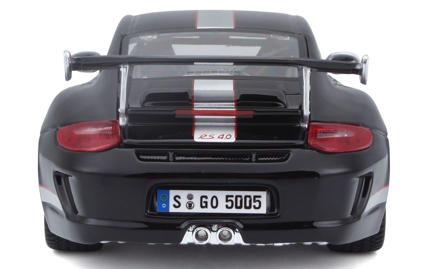 Porsche 911 GT3 RS 4.0 Schwarz 1:18Sammlermodell im Massstab 1:18