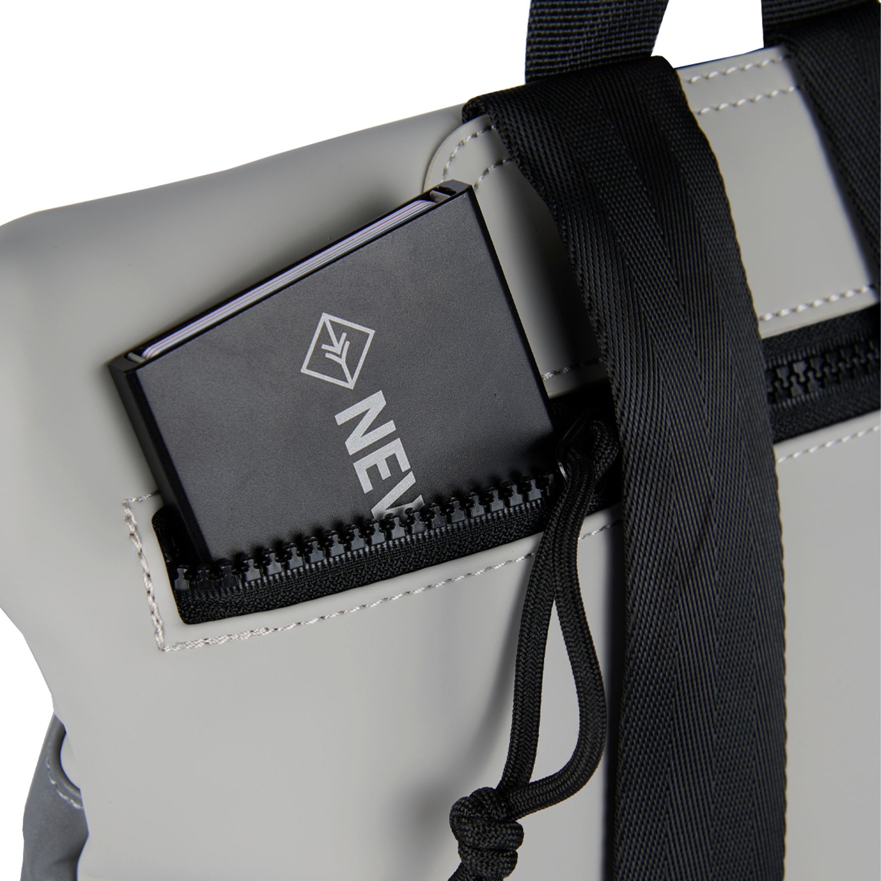 New Rebels Bowie Los Angeles Rolltop Backpack Mini Reflective Part Lightgrey