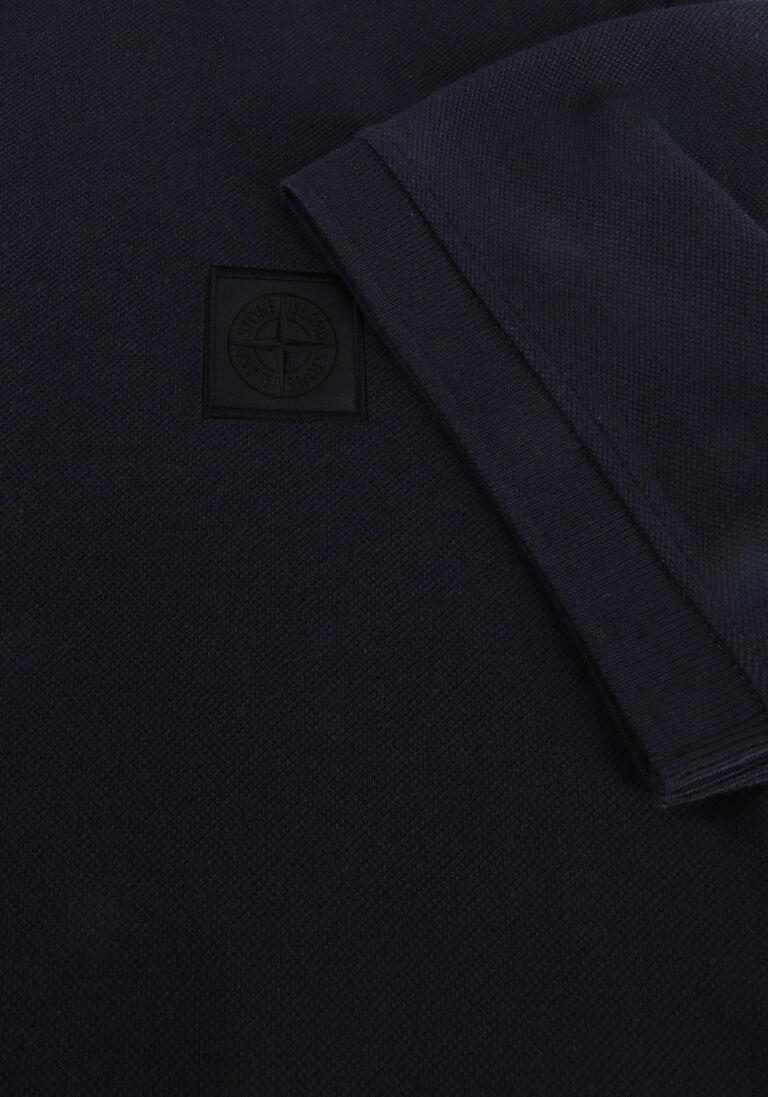 donkerblauwe stone island polo ss polo s0f39