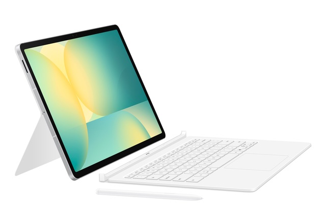 Samsung Tablet-Tastatur »Book Cover Keyboard für Tab S10 FE+« (Funktionstasten)