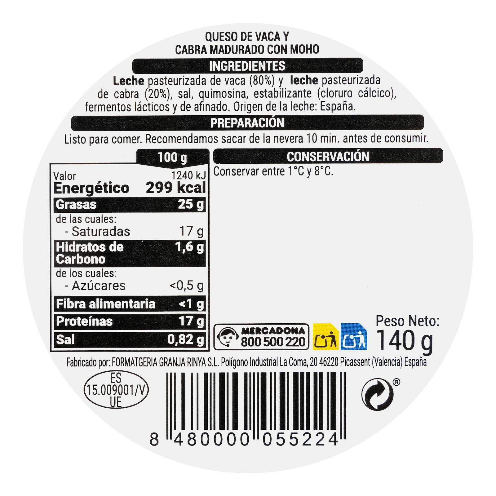 Mélange de fromages à pâte molle Hacendado