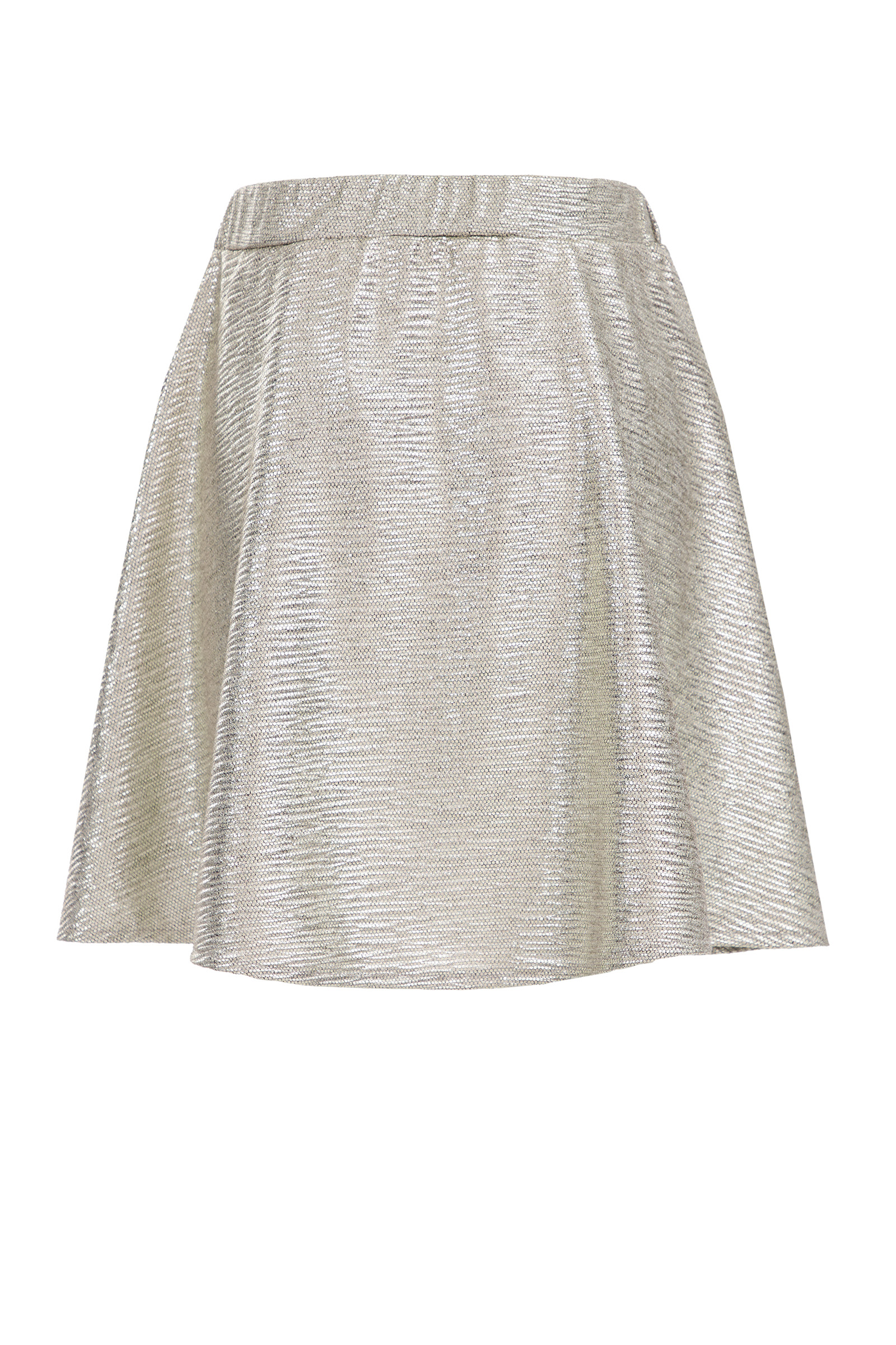 Meisjes rok met metallic look WE Fashion Goud
