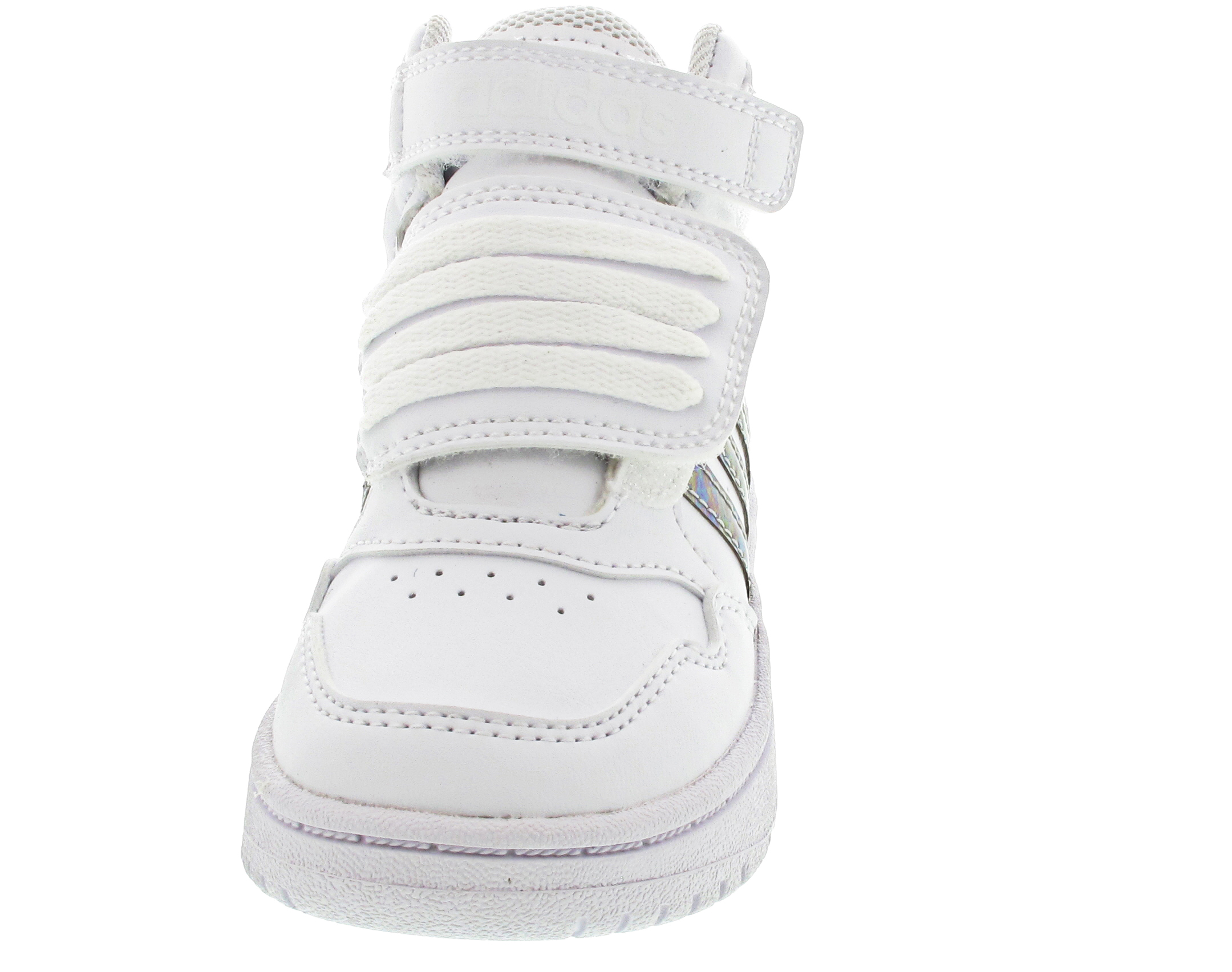 adidas Hoops Mid 3.0 AC I Lauflern Klett weiß