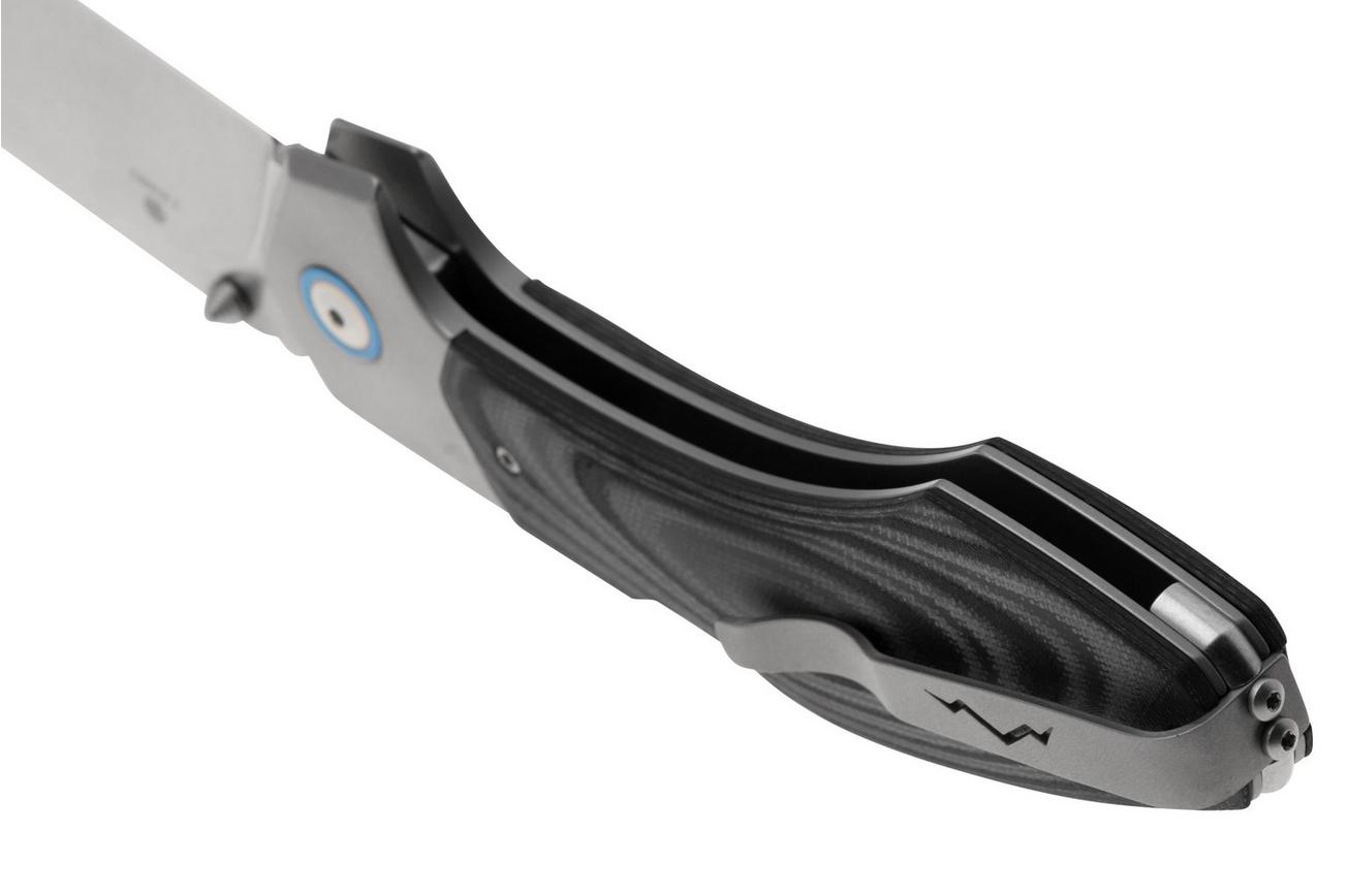 MKM Hero MK HR-STT Stonewashed Black Sure Touch, zakmes