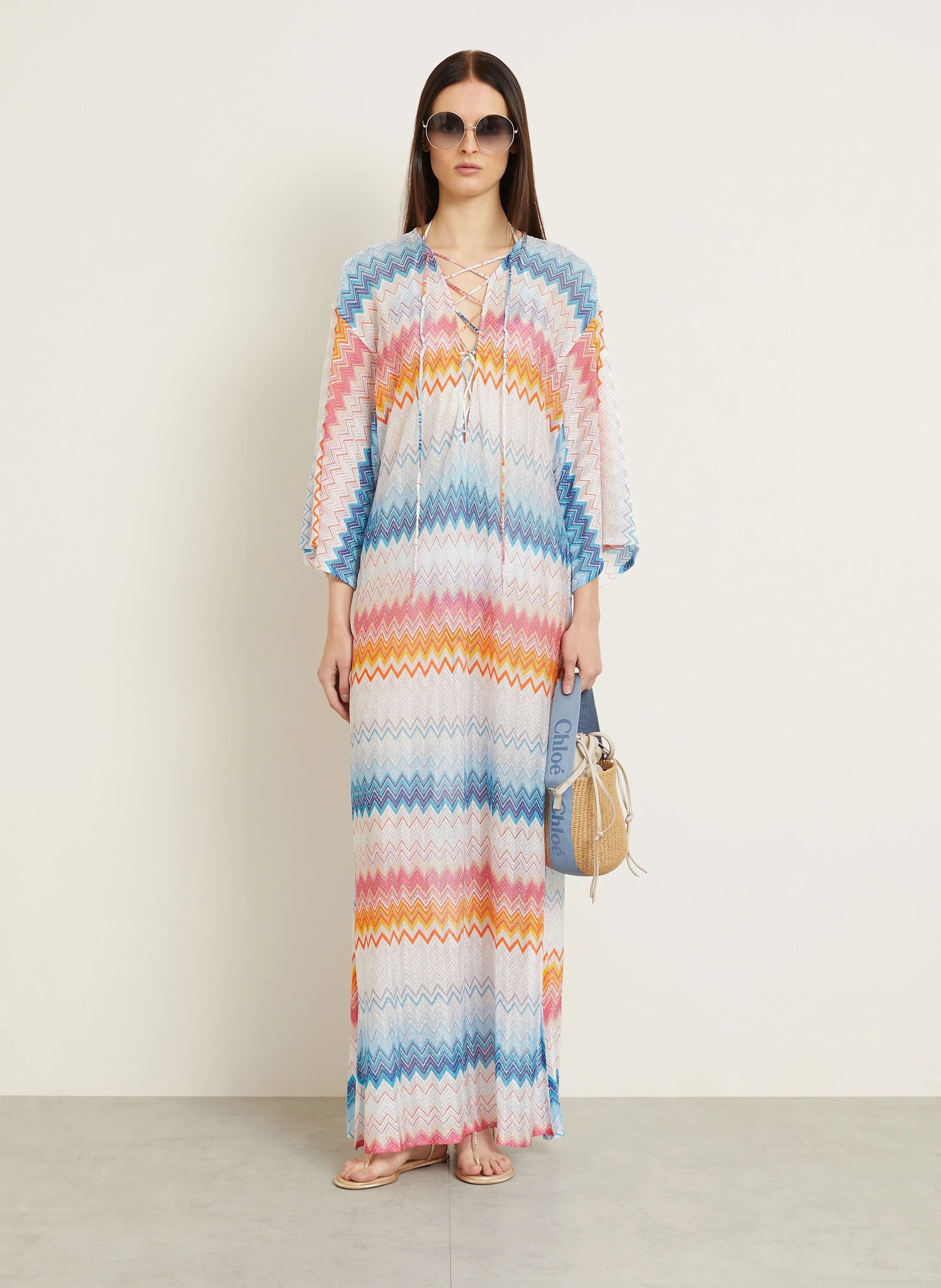 MISSONI Strandkleid mit Glitzergarn
