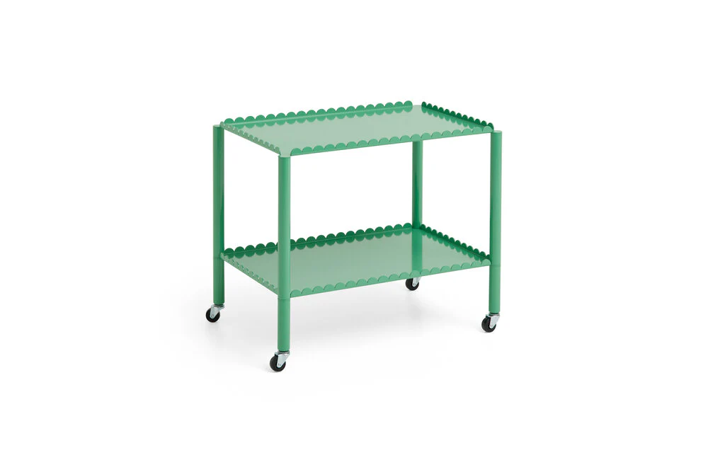HAY  Arcs Trolley Low rullebord - Jade green