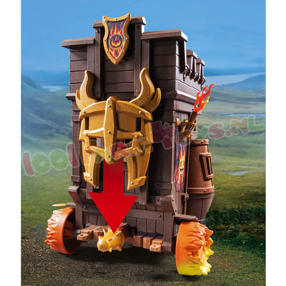 PLAYMOBIL Novelmore gevechtskar met vuurkanon 71643