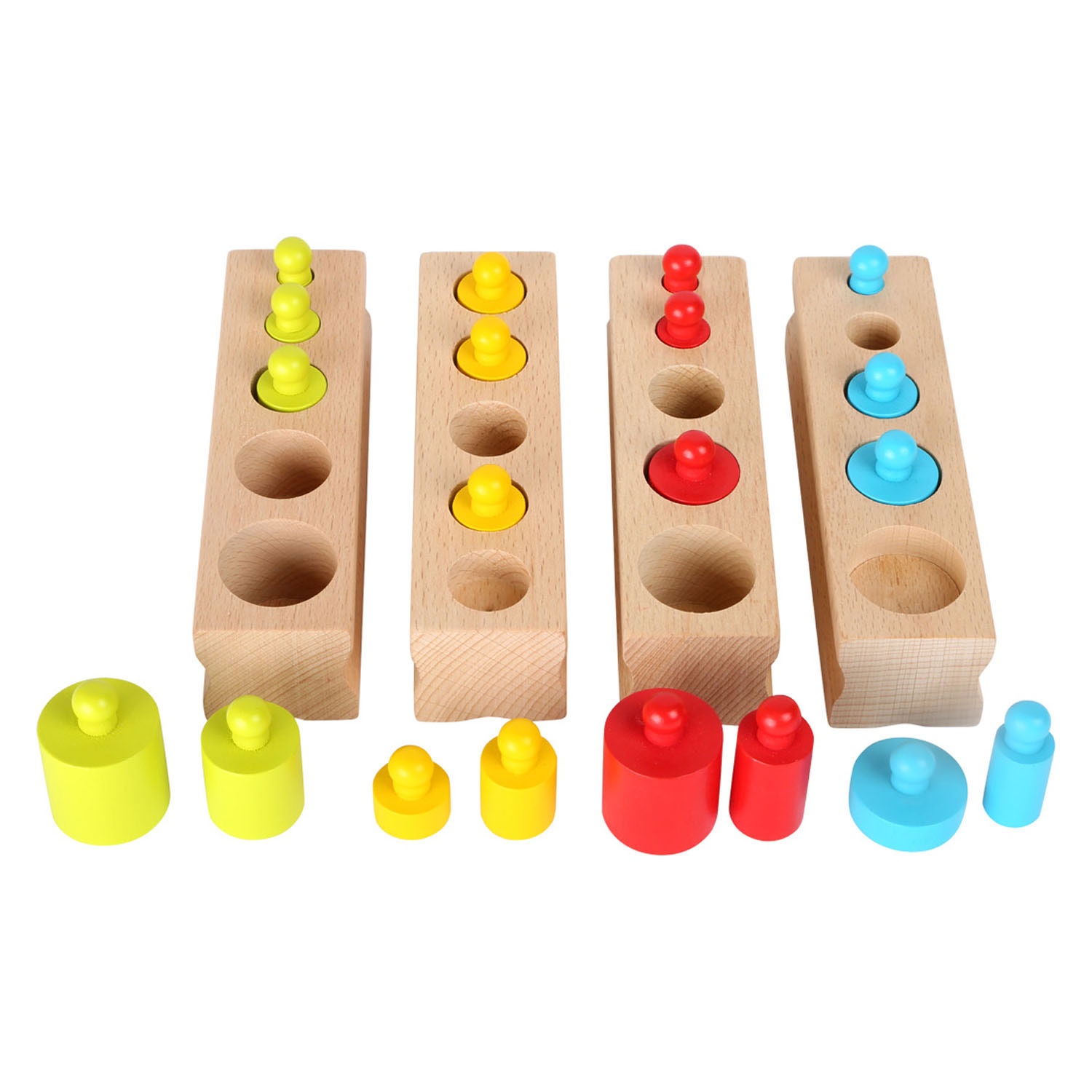 Small Foot-Houten Puzzel Grootte Sorteren
