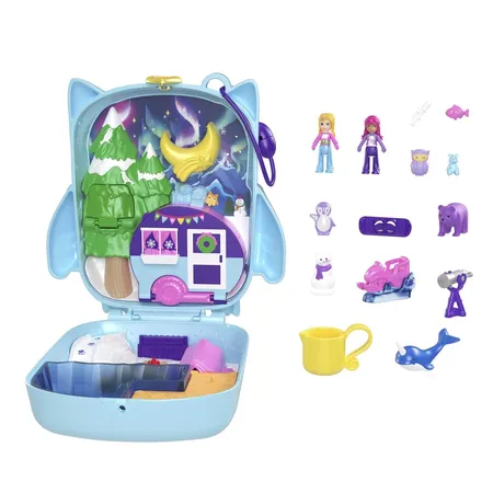 Mattel Polly Pocket Schnee-Eule Schatulle