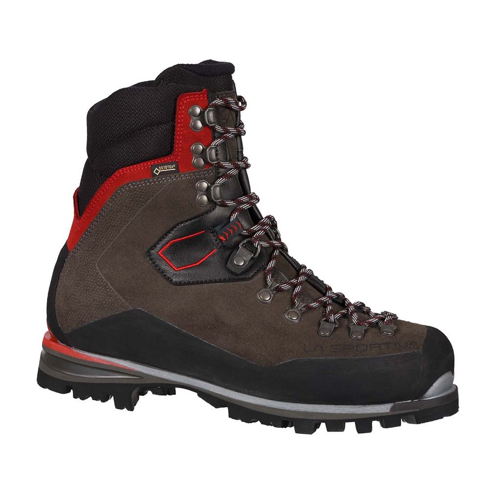 La Sportiva KARAKORUM EVO GTX - Chaussures d'alpinisme Homme anthracite/red