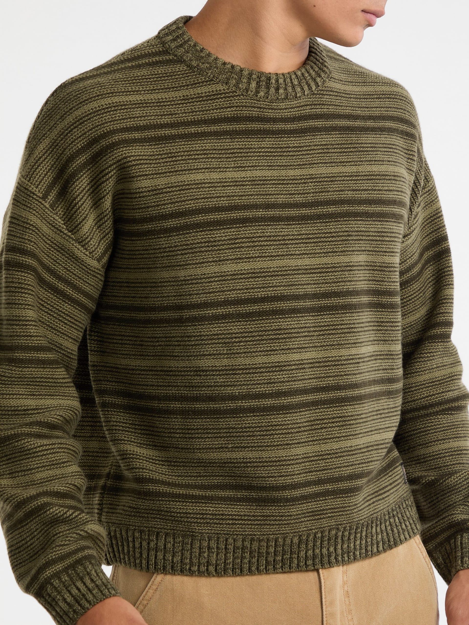 Suéter Boxy Stripe da GUESS Originals
