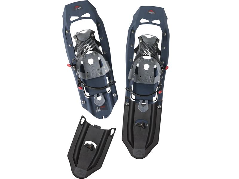 MSR Schneeschuh Evo Trail, Midnight, 56 cm Schneeschuhe für hervorragende Griffigkeit, Flexibilität und Haltbarkeit
