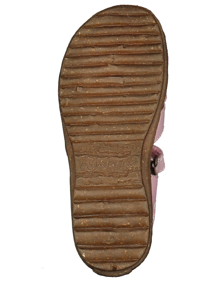Leder-Sandalen SEE mit Zehenschutz in rosa