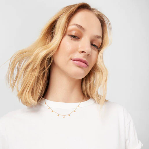 Colar Cool Joy banhado a ouro 18k sobre prata