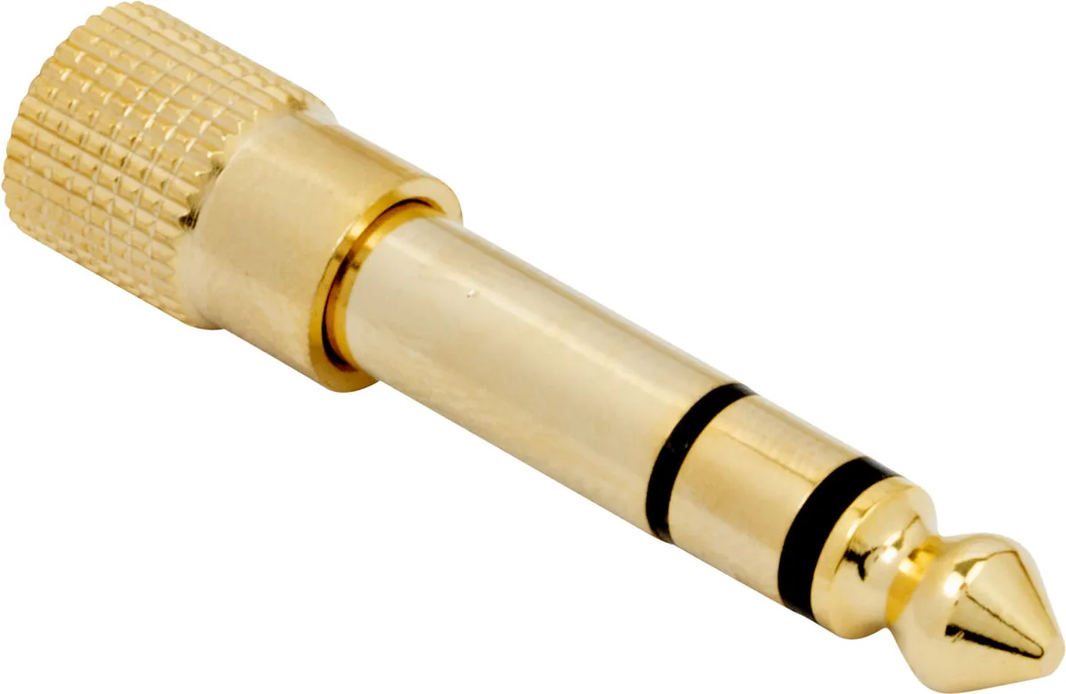 QED Connect Adaptateur Jack 3,5 femelle vers 6,35 mâle Adaptateurs audio